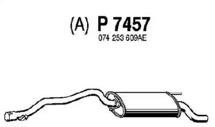 Амортизатор FENNO P7457