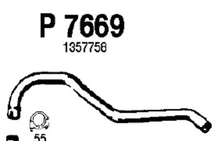 Трубка FENNO P7669