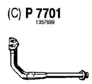 Трубка FENNO P7701