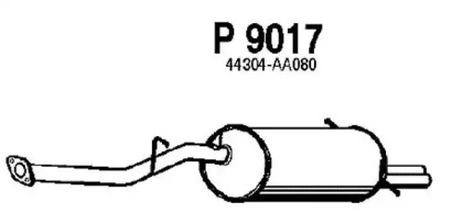 Амортизатор FENNO P9017