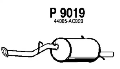 Амортизатор FENNO P9019