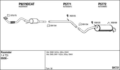 Система выпуска ОГ FENNO SK721