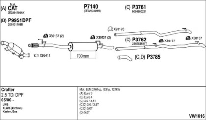 Глушитель FENNO VW1016