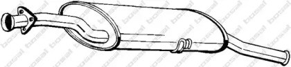 Глушитель выхлопных газов конечный BOSAL 148-239
