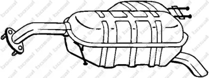 Глушитель выхлопных газов конечный BOSAL 169-045