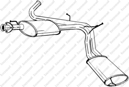 Амортизатор BOSAL 282-421