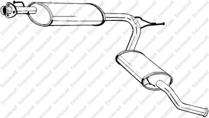 Амортизатор BOSAL 283-581