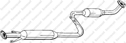 Средний глушитель выхлопных газов BOSAL 283-781