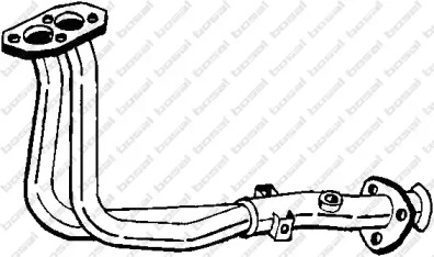 Труба выхлопного газа BOSAL 802-425