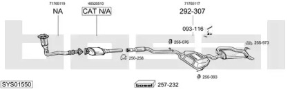 Система выпуска ОГ BOSAL SYS01550