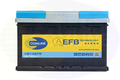 Стартерная аккумуляторная батарея COMLINE CB110EFB