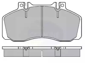 Комплект тормозных колодок COMLINE CBP9002