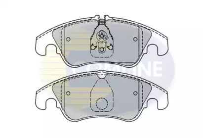 Комплект тормозных колодок COMLINE CBP01789