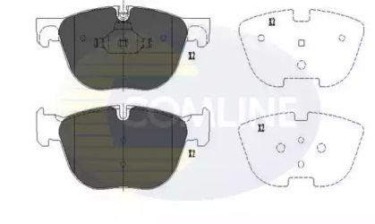 Комплект тормозных колодок COMLINE CBP06003