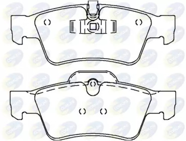 Комплект тормозных колодок COMLINE CBP06059