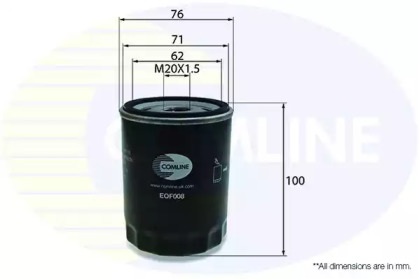 Масляный фильтр COMLINE EOF008