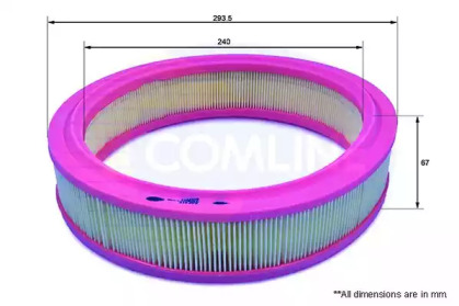 Фильтр COMLINE EAF412