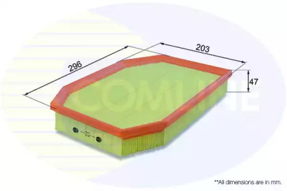 Фильтр COMLINE EAF875