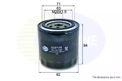 Фильтр COMLINE EOF178