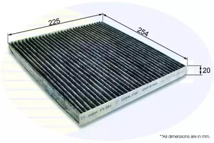 Фильтр, воздух во внутренном пространстве COMLINE EKF374A