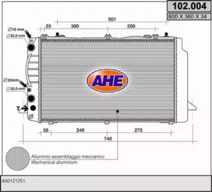 Теплообменник AHE 102.004