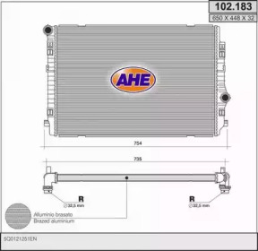 Теплообменник AHE 102.183