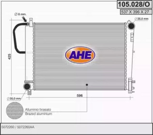 Теплообменник AHE 105.028/O