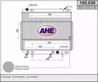 Теплообменник AHE 105.030