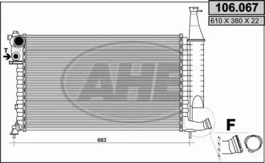 Теплообменник AHE 106.067