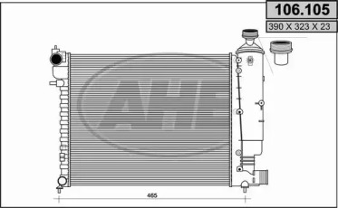 Теплообменник AHE 106.105