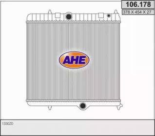 Радиатор, охлаждение двигателя AHE 106.178