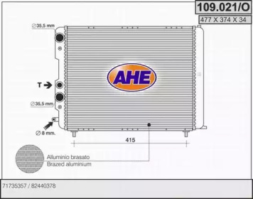 Теплообменник AHE 109.021/O