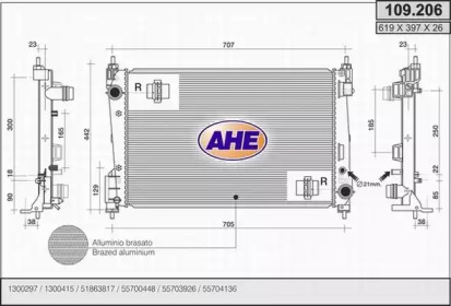 Теплообменник AHE 109.206