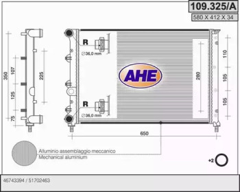 Теплообменник AHE 109.325/A