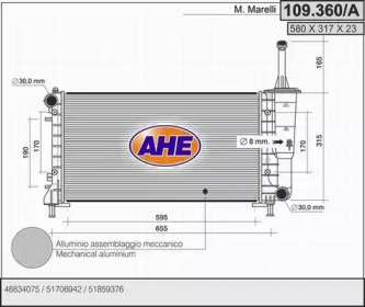 Теплообменник AHE 109.360/A