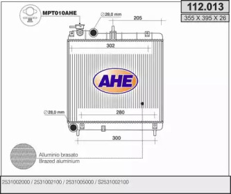 Теплообменник AHE 112.013