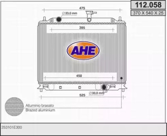 Теплообменник AHE 112.058