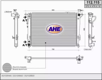 Теплообменник AHE 112.115