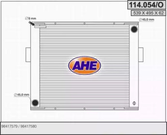 Теплообменник AHE 114.054/O