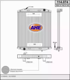 Теплообменник AHE 114.074