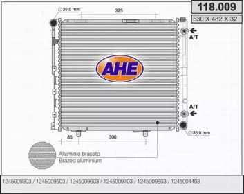 Теплообменник AHE 118.009