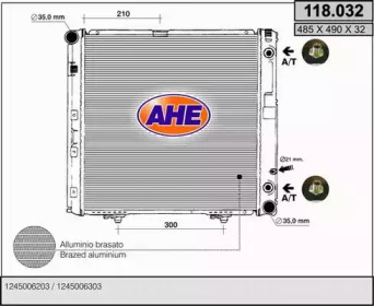 Теплообменник AHE 118.032