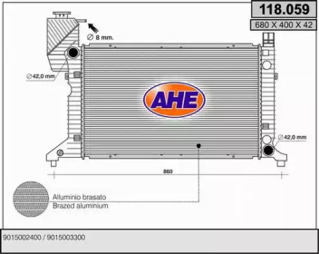 Теплообменник AHE 118.059