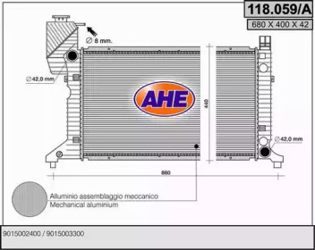 Теплообменник AHE 118.059/A