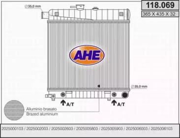 Теплообменник AHE 118.069