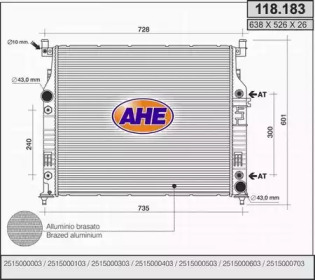 Теплообменник AHE 118.183