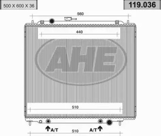 Теплообменник AHE 119.036