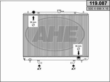 Теплообменник AHE 119.087