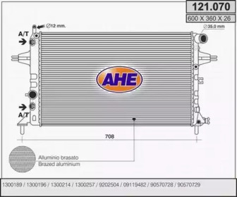 Теплообменник AHE 121.070