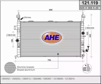 Теплообменник AHE 121.119